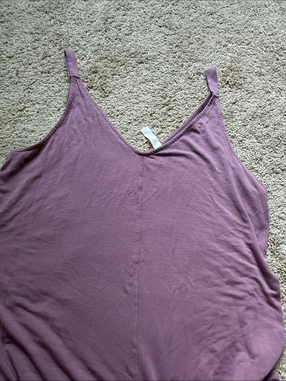 Athleta Nighttime Bliss Sleep V Neck Romper - Women Small Wide Leg - Picture 4 of 6